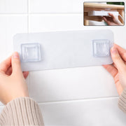Wall mounted self-adhesive organizer for home