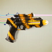 LED laser gun toy space blaster