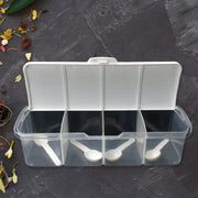 Side profile of the durable ABS plastic masala box.