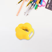 Dual-function sharpener and eraser combination for kids' stationery kit