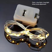 Flexible copper wire LED fairy lights, perfect for party and wedding decor