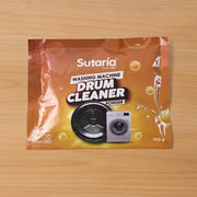 Washing machine drum cleaner powder eliminating germs and buildup