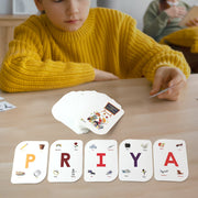 Educational flash cards set for kids with durable laminated cardstock