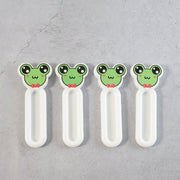 Self stick push pull helper installed on sliding window as easy grip handle