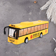 Urban style yellow mini bus toy suitable for collectors and kids