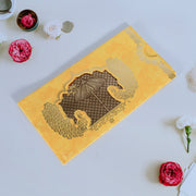 A set of 10 vibrant, purse-shaped Shagun Envelopes for cash gifting at Indian celebrations.