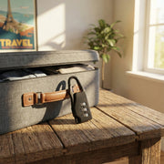 Combination lock featuring 3-digit dial for easy keyless security