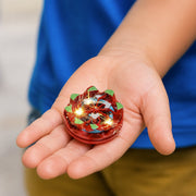 Fireworks style LED spinning toy for kids