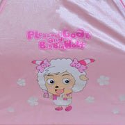 ShadeBuddy foldable cartoon umbrella featuring fun sun protection design