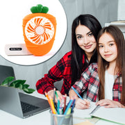 Foldable handheld USB mini fan BreezePro ideal for travel and desk use