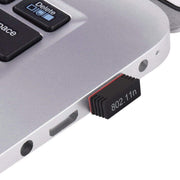 USB Wi-Fi adapter for wireless high-speed internet on desktop or laptop