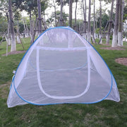 Sleep zone canopy polyester mosquito net tent with zipper entry