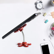 Close-up of the multi-petal suction cups providing a firm grip for the car phone mount.