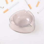 Oblivion crystal look plastic ashtray in vibrant colors