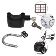 Waterproof Siren Alarm Lock in an outdoor setting, demonstrating its weather resistance.