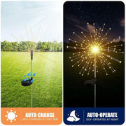 Durable waterproof solar garden decor lights for outdoor landscaping