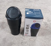 Sleek car dustbin design, perfect for maintaining a tidy car interior.