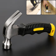 XcelCraft Carpenter Mini Claw Hammer with a sturdy fiberglass handle.