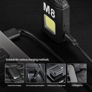 Pocket-sized USB rechargeable mini torch lighter ready for travel