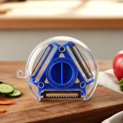 3-in-1 multifunction kitchen peeler with slicing and julienne cutter blades