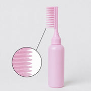 Comb applicator hair care tool