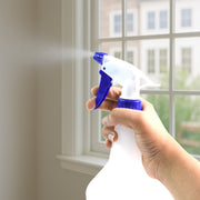 Plastic spray bottle used for plant care and gardening applications