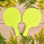 Hanging ping pong trainer with three balls, perfect for solo skill development.