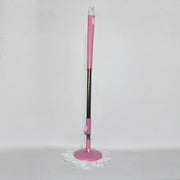 Mop handle featuring a convenient twist-lock system for easy wringing.