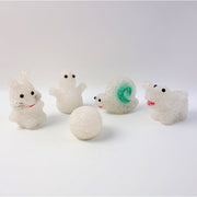 Different animal LED lamps shown in a bright home setting, enhancing the decor.
