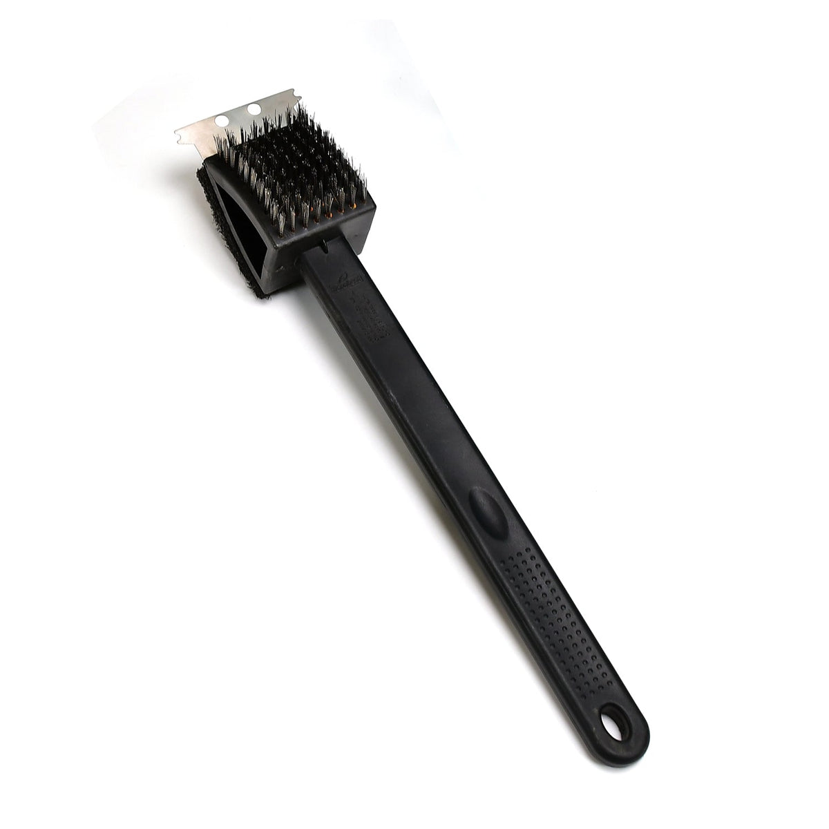 Side profile of the silicone toilet brush and holder, showing its sleek and minimalist aesthetic.