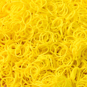 Close-up of premium elastic rubber bands made from high-quality rubber