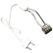 Close-up of the Immersion Water Heater Rod's heating coil and sturdy build