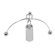 Newton’s Cradle balance ball set, capturing the essence of kinetic art.