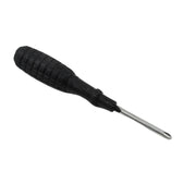 Phillips screwdriver in use, repairing a household appliance.