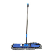 The Wet & Dry Floor Mop efficiently cleaning various floor types, showcasing its versatility.