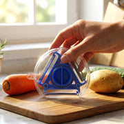 Sharp blade kitchen peeler designed for quick food preparation