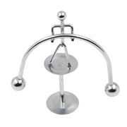 The compact Mini Steel Balance Toy, perfect as a stress-relief desk decor item.