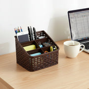 Multipurpose organizer rack basket for desk storage