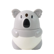 Side perspective of koala toothpick dispenser for hygienic toothpick access