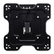 Extendable full motion TV wall mount bracket in black steel finish