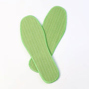 Fabric shoe insoles made for comfortable daily wear footwear