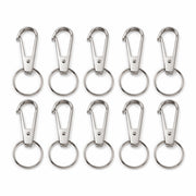 Organizing keys with heavy duty metal clips