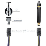 Detailed view of the Car Washer Spray Gun's trigger and handle for easy operation.