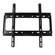 Installed adjustable TV wall mount bracket securely fixed on wall