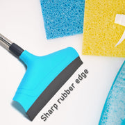 Pro Clean telescopic floor wiper head and handle for efficient cleaning.