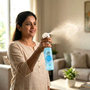 Trigger spray bottle for air freshener application