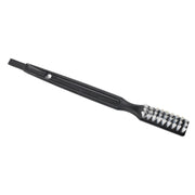 Cleaning brush with a convenient hanging hole for easy storage.