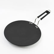 Everyday use non-stick roti tawa with a secure handle