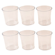 Daily use plastic glasses arranged in Apex Welcome Glass Set
