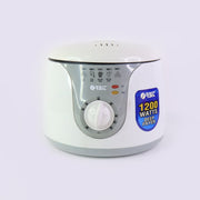 Preparing crispy snacks at home using electric deep fryer